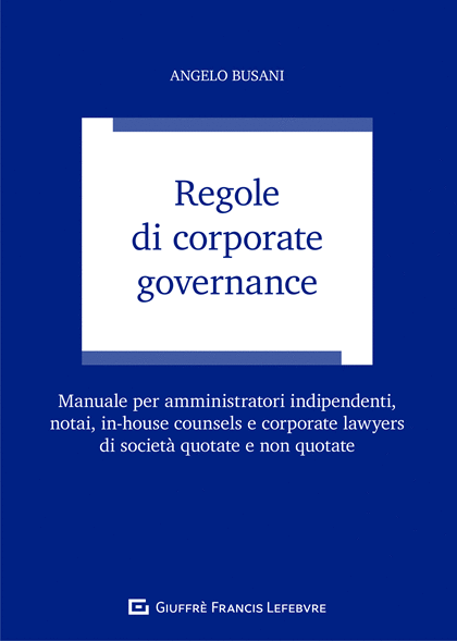 Featured image for “REGOLE DI CORPORATE GOVERNANCE”